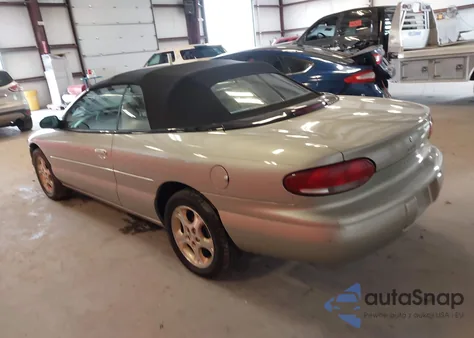 1999 Chrysler Sebring Jxi из США, поврежденный, VIN 3C3EL55H2XT605650